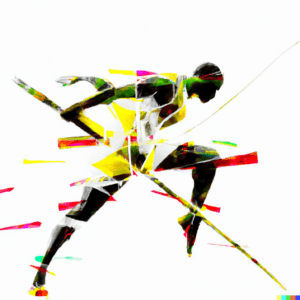athletic performance modern art