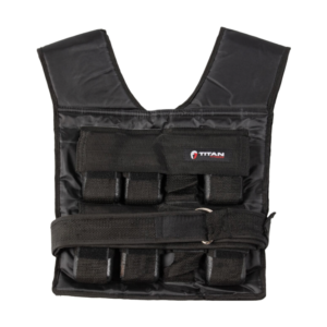 20 LB ADJUSTABLE WEIGHTED VEST, Titan Fitness