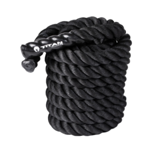 BLACK POLY DACRON BATTLE ROPES , Titan Fitness